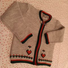 Rare New Children's Vintage Winter Cardigan
