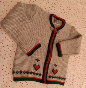 Rare New Children's Vintage Winter Cardigan