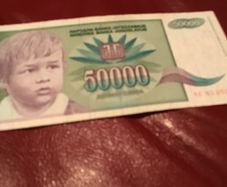 Yugoslavia Banknote - 50000 Dinara 1992