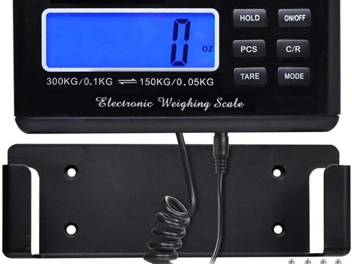 Heavy Duty Digital Platform Scale 300kg Large Parcel Postal Weighing Scale for Warehouse Shop Shipping and Commercial Use