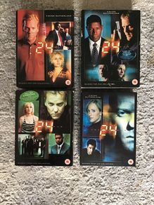 Seasons 1-4 Complete Boxset DVDs of 24