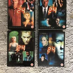 Seasons 1-4 Complete Boxset DVDs of 24