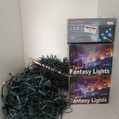 6 sets of Large Decorative Lights Bundle - Indoor/Outdoor, Warm White, Multicolour and Blue