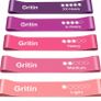 Resistance Bands, [Set of 5] Skin-Friendly Resistance Fitness Exercise Loop Bands with 5 Different Resistance Levels - Carrying Case Included MULTIPLE COLOURS AVAILABLE, SEE PHOTOS (FREE POSTAGE) Image 7