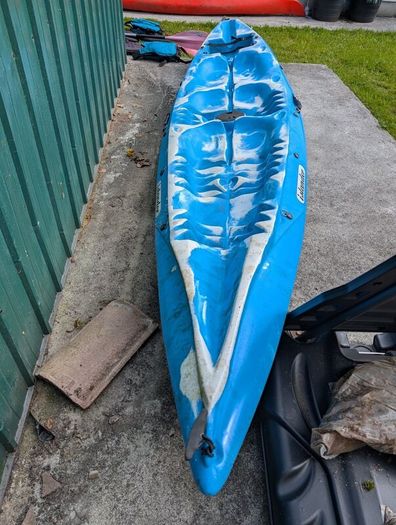 Islander Paradise II Tandem Kayak + Extras (Paddle