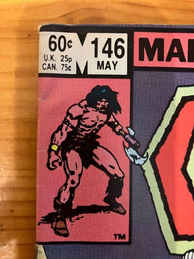 Comic: 'Conan The Barbarian' no. 146 (May 1983)