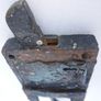 Amazing Antique Early Elbow Lock Rim Lock Image 5