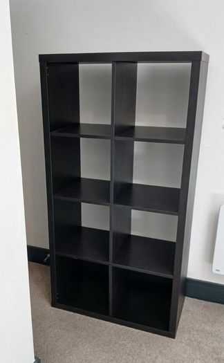 IKEA KALLAX Shelving Unit | 77 x 147cm | Black