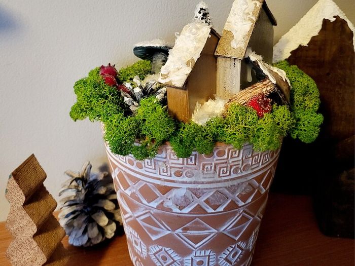 Village in a pot!