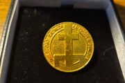 Vintage Guildford Cathedral Al Master Builder Medal Badge Brooch
