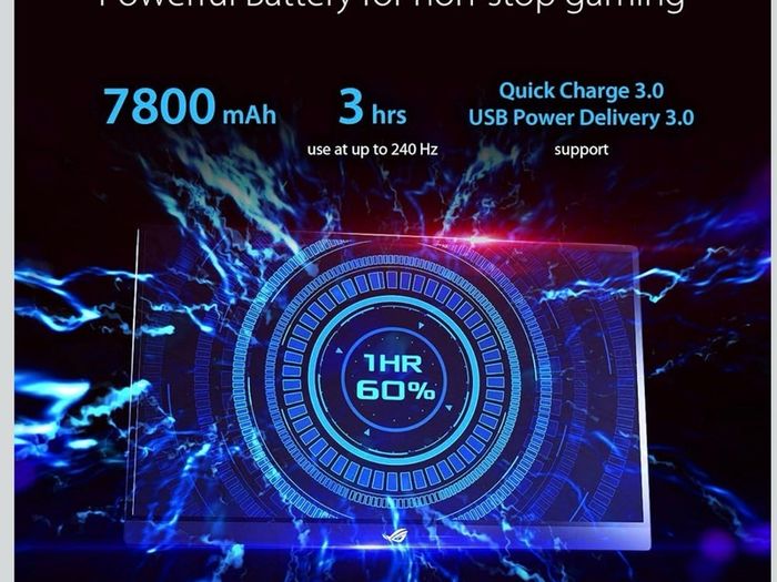 ASUS Rog Strix XG17AHPE 17.3" portable Gaming Monitor