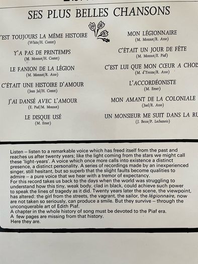 Edith Piaf - Ses Plus Belles Chansons