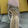 Simmi London pink square toe block heels Image 6