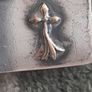 old silver plate religious box Image 5