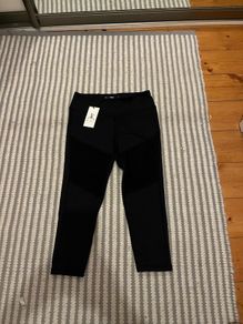 MELANY K sports leggings black new with tags