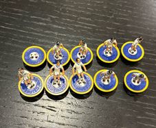 Subbuteo LW Leeds 9 and a half players