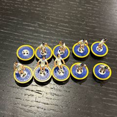 Subbuteo LW Leeds 9 and a half players