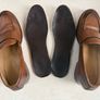 Ermenegildo ZEGNA Men's Brown Maccasino Corso Leather Loafers Calf Grain Soft Image 4