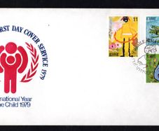 1979 Ireland International Year of the Child Commemorative Stamps Illustrated The Irish Times First Day Cover (FDC)