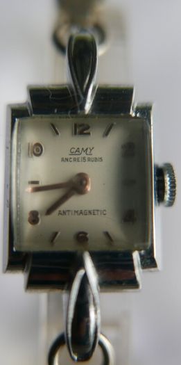 Vintage1930s CAMY Ancre 15 Rubis Ladies Watch Vintage Hand Wind Up Wrist Watch Art Deco  Swiss Made Working