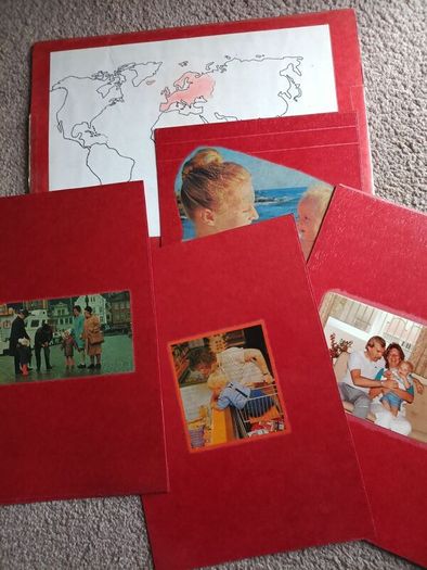 Montessori Continent Folders