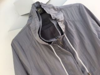 Grey "FranStyle" Trench Coat  size 10/12