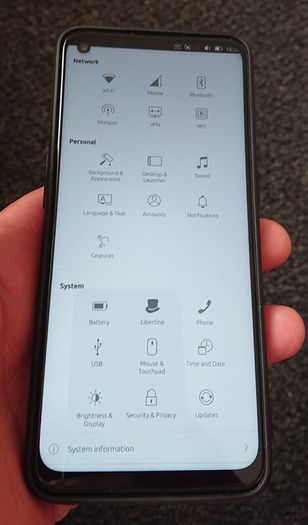 Ubuntu touch Linux