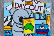 Koala's Big Day Out Interactive Slider Board Book - Roger Priddy