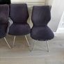 4 dining chairs grey Image 3