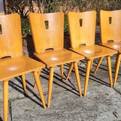 Brutalist mid century chairs