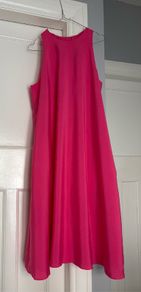 Cos pink summer dress never worn size 16