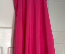 Cos pink summer dress never worn size 16