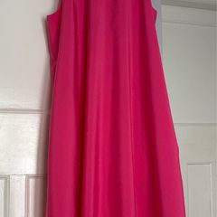 Cos pink summer dress never worn size 16