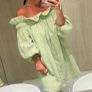 h&m off shoulder mini dress Image 2