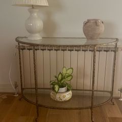 Glass console / sideboard
