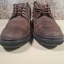 mens CLARKS BURCHILL DERBY OXFORD brown beeswax leather shoes Size UK 8 EU 42 Image 4
