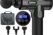 Massage Gun,Muscle Massage Gun Deep Tissue for Athletes, Handheld Percussion Massager for Pain Relief,Super Quiet Portable Electric Sport Massager Neck Back Body, 30 Speed (FREE POSTAGE)