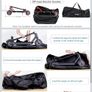 Rhinowalk Folding Electric Scooter Carrying Bag for XIAOMI Mijia M365 Waterproof Portable E-Scooter Storage Bag Cover Handbag Shoulder Bag Image 2
