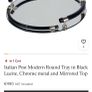 glass tray Eichholtz Matthew ? for handle repair Image 8