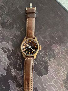 bronze pilot watch Steelflier by Steeldives