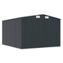 Garden Shed 257x298x178 cm Metal Anthracite Image 10