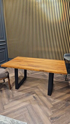 Wooden dining table