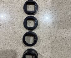 Complete set of Hasselblad CF extension tubes