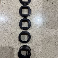 Complete set of Hasselblad CF extension tubes