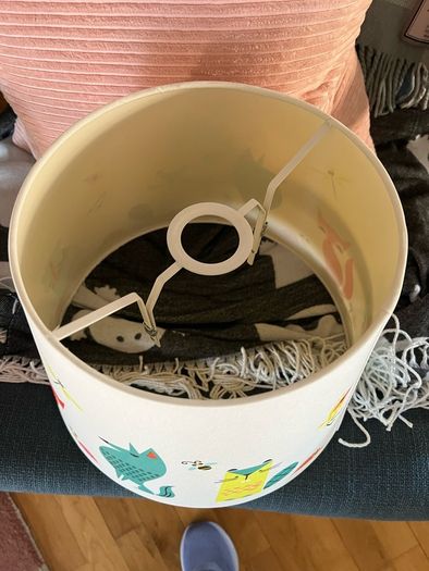 Gorgeous kids ikea lampshade