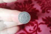1921 Australia Silver 3 Pence Coin