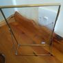 Vintage Brass/Glass Picture Frame Image 4
