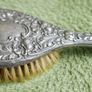 Antique Sterling Silver hallmarked Repousse Clothes Brush 140,9g Image 8