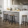 New Set of 4 Kitchen Bar Stools - FREE P&P Image 4