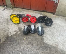 Lot of Assorted of trolley wheels
